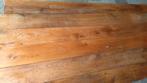 Massief eiken kasteelvloer, ong 37 m2, Ophalen, Gebruikt, Vloerdelen of -planken, 10 m² of meer
