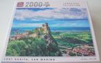 Puzzel *** FORT GUAITA, SAN MARINO *** 2000 stukjes *NIEUW*, Ophalen of Verzenden, Meer dan 1500 stukjes, Nieuw, Legpuzzel