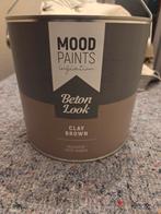 Muurverf Mood Paints Betonlook Clay Brown en muurverf wit, Doe-het-zelf en Verbouw, Verf, Beits en Lak, Ophalen, Bruin, 5 tot 10 liter