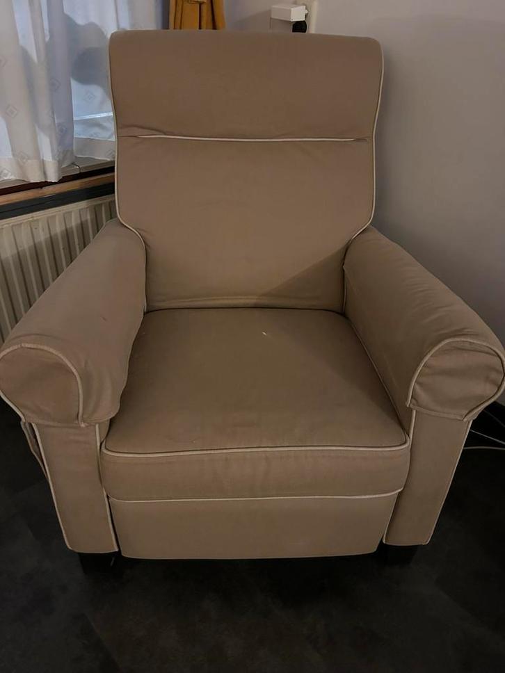 IKEA Fauteuil - Relaxen maar!, Huis en Inrichting, Fauteuils, Gebruikt, Stof, 75 tot 100 cm, 75 tot 100 cm, Ophalen