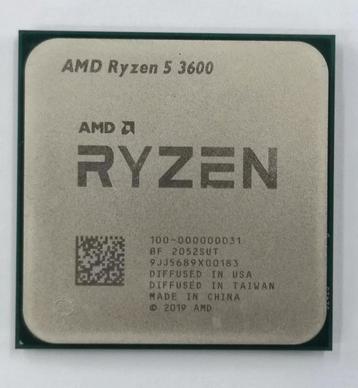 AMD Ryzen 5 3600 cpu processor beschikbaar voor biedingen