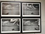 Paul de Nooijer - De Sprong - 4 Zwart Wit Foto's, Antiek en Kunst, Kunst | Tekeningen en Foto's, Ophalen of Verzenden