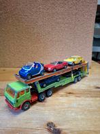 Siku Mercedes autotransporter met auto's, Ophalen of Verzenden, Gebruikt, Auto, SIKU
