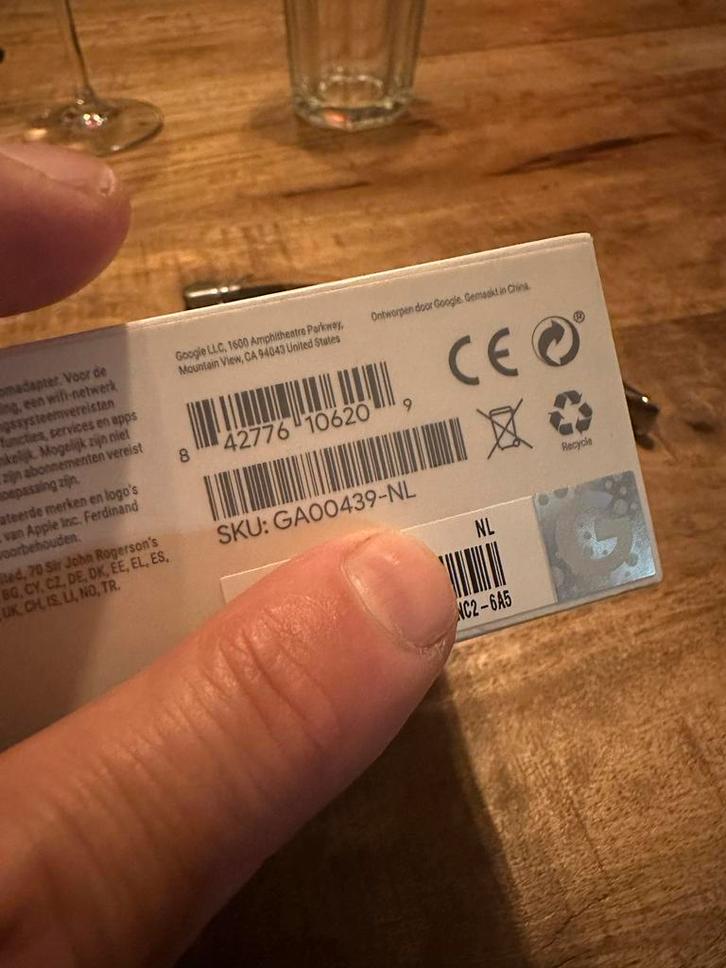 Google Chromecast, Audio, Tv en Foto, Televisiebeugels, Zo goed als nieuw, Ophalen of Verzenden