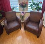 2 zitstoelen, stof. Fauteuil, Huis en Inrichting, Fauteuils, Ophalen, 75 tot 100 cm, Zo goed als nieuw, Stof