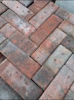 Dikformaten rood-zwart - 51m² - 6cm - €16,95 p/m², Ophalen of Verzenden, Zo goed als nieuw, Beton, Klinkers