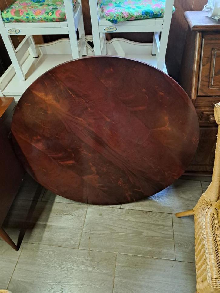 mooie ronde eetkamertafel te koop. 3, Huis en Inrichting, Tafels | Eettafels, Gebruikt, Rond, Ophalen