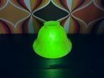 Vintage Uranium lampenkap - glas, Ophalen of Verzenden