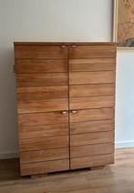 Teakhouten kast van Henders & hazel, Ophalen, Met plank(en), Gebruikt, 100 tot 150 cm