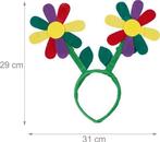 PARTIJ DIADEEM HAARBAND BLOEMEN FLOWER POWER, ., Nieuw, Ophalen of Verzenden, .