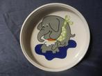 Schaal met Moederolifant die babyolifant wast Arabia Finland, Antiek en Kunst, Antiek | Keramiek en Aardewerk, Ophalen of Verzenden