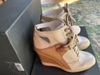 HOGAN Rebel Sneakers met sleehak, Kleding | Dames, Schoenen, Verzenden, Beige, Nieuw, HOGAN Rebel