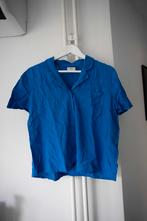 Blauwe blouse linnen mix Up2Fashion maat S, Up2Fashion, Blauw, Ophalen of Verzenden, Maat 36 (S)