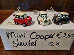 Sleutelhanger mini cooper 4 stuks nieuw, Verzamelen, Ophalen of Verzenden, Nieuw, Transport