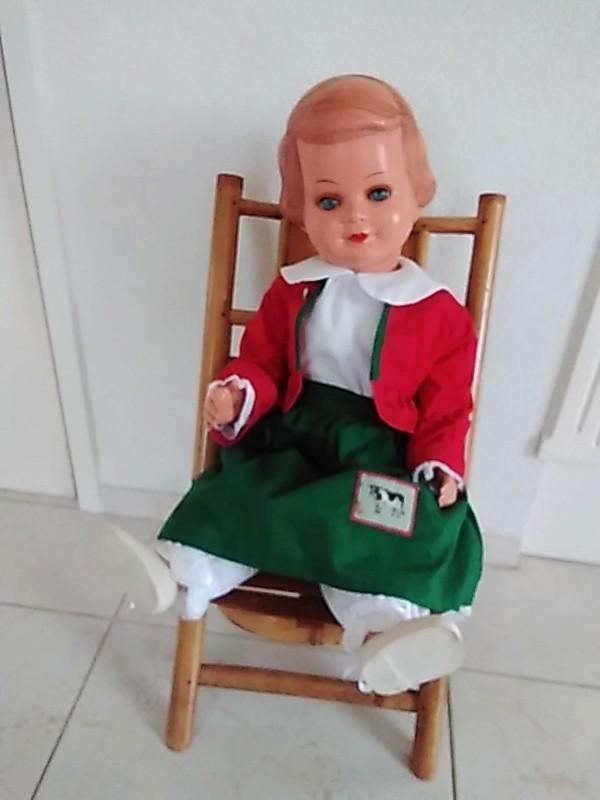 Prachtige celluloid pop., Verzamelen, Poppen, Zo goed als nieuw, Pop, Ophalen of Verzenden