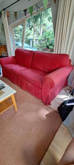 Slaapbank, 2 persoons, Ikea Ektorp, Huis en Inrichting, Banken | Sofa's en Chaises Longues, Ophalen, Metaal, 150 tot 200 cm, Tweepersoons