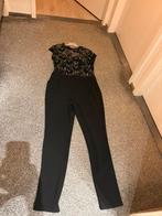 Zwarte jumpsuit maat 36, Kleding | Dames, Jumpsuits, Ophalen of Verzenden, Zo goed als nieuw, Maat 36 (S), Zwart