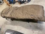 Mooi karper bed slaapzak met strecher, Watersport en Boten, Hengelsport | Karpervissen, Ophalen of Verzenden, Zo goed als nieuw