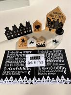 Woonaccessoires sinterklaas zoedt hout zwart wit piet, Ophalen of Verzenden, Zo goed als nieuw