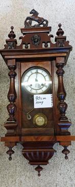 ANTIEKE  KLOK PAARDJES  REGALATEUR, Ophalen of Verzenden