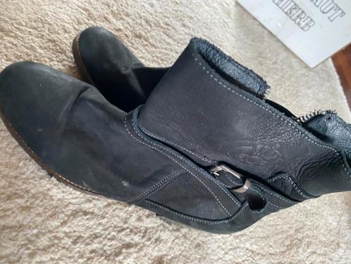 Dames laarzen - maat 42 - zwart - volledig leer - als nieuw, Kleding | Dames, Schoenen, Zo goed als nieuw, Hoge laarzen, Zwart