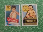 twee reclame kaarten Palmolive en Colgate. (met baby's)., Ophalen of Verzenden, Nieuw, Overige typen
