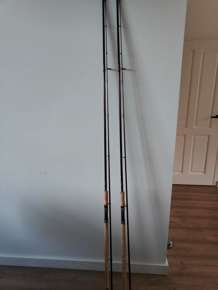 2x CJW KM3 Hengels, Watersport en Boten, Hengelsport | Karpervissen, Gebruikt, Werphengel, Ophalen