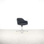 6x Vitra Softshell Bureaustoel Zwart Bouroullec – Chroom