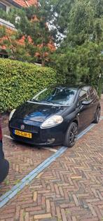 Fiat Punto 1.4 16V 3DR 2008 Zwart, Auto's, Fiat, Voorwielaandrijving, Zwart, Origineel Nederlands, 1000 kg