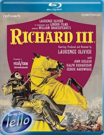 Blu-ray: Richard III (1955 Laurence Olivier) nieuw, niet NLO beschikbaar voor biedingen