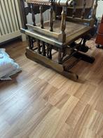 Antieke Schommelstoel - Prachtexemplaar!, Huis en Inrichting, Stoelen, Ophalen, Gebruikt, Bruin, Eén