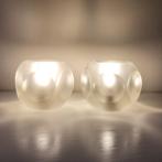 2x midcentury design tafellampjes kubus, Peill&Putzler, Huis en Inrichting, Lampen | Tafellampen, Gebruikt, Onbekend, Ophalen of Verzenden