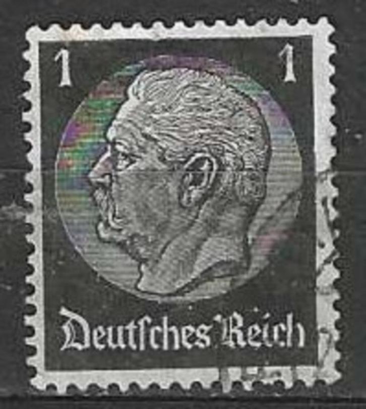 Duitsland 1933-1936 - Yvert 483 - Maarschalk Hindenburg (ST), Postzegels en Munten, Postzegels | Europa | Duitsland, Gestempeld
