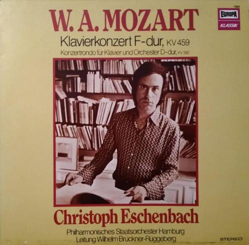 LP - Mozart - Christoph Eschenbach, piano, Cd's en Dvd's, Vinyl | Klassiek, Zo goed als nieuw, Classicisme, Kamermuziek, 12 inch