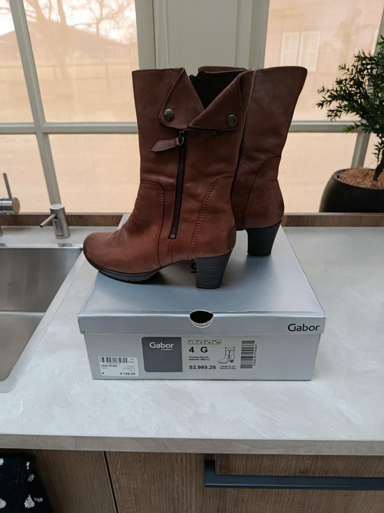 ZGAN Gabor laarzen maat 37, Ophalen, Zo goed als nieuw, Zwart, Hoge laarzen