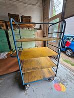 Mooie nette en stevige vintage transportkar/stelling., Ophalen, Gebruikt, Transportkar