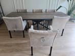 Rofra, Ophalen of Verzenden, Zo goed als nieuw, Stof, Vijf, Zes of meer stoelen