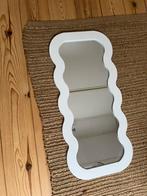 Spiegel wave wit, Huis en Inrichting, Woonaccessoires | Spiegels, Ophalen, Minder dan 50 cm, Zo goed als nieuw, Minder dan 100 cm