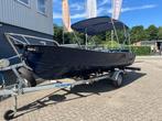 Console Boot met Trailer & Bimini Top - 15 PK Suzuki Motor, Watersport en Boten, Vis- en Consoleboten, 10 tot 30 pk, Gebruikt