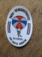 Sticker Para Demonstraties Air Castle Arnhem parachute, Ophalen of Verzenden, Zo goed als nieuw