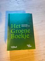 Het Groene Boekje, Ophalen of Verzenden, Zo goed als nieuw, Nederlands