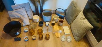 Woonaccessoires 30+ stuks  beschikbaar voor biedingen