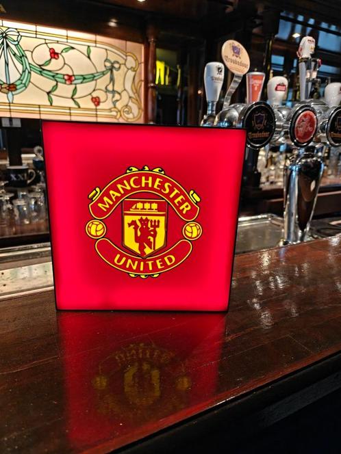 lichtbox/lichtbak Manchester united, Verzamelen, Merken en Reclamevoorwerpen, Nieuw, Lichtbak of (neon) lamp, Ophalen of Verzenden