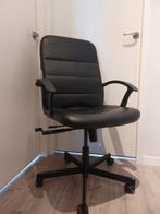 Bureaustoel, Huis en Inrichting, Ophalen, Zo goed als nieuw, Zwart, Bureaustoel