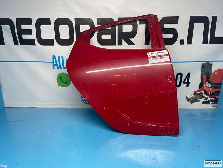 LANCIA YPSILON PORTIER DEUR RECHTSACHTER ORIGINEEL, Auto-onderdelen, Carrosserie en Plaatwerk, Achterklep, Lancia, Achter, Gebruikt