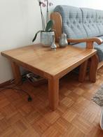 Gratis afhalen: massief eiken kast tafel bank stoelen hout, Ophalen