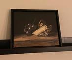 Origineel schilderij in baklijst, Antiek en Kunst, Kunst | Schilderijen | Klassiek, Ophalen of Verzenden