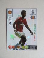 Panini Champ.L card  2010/11  Nani. Star Player, Ophalen of Verzenden, Zo goed als nieuw, Buitenlandse clubs, Poster, Plaatje of Sticker