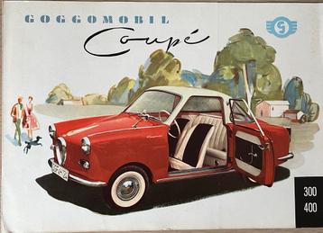 Goggomobil Coupé 300/400 autofolder beschikbaar voor biedingen