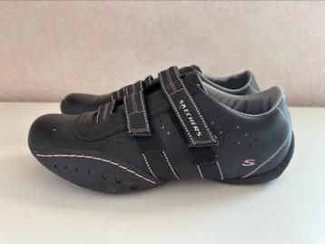 Skechers schoenen / sneakers met klittenband, zwart, maat 38 beschikbaar voor biedingen